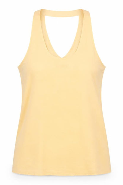 Womens UK Size 8 Quiz Pink Basic Tank