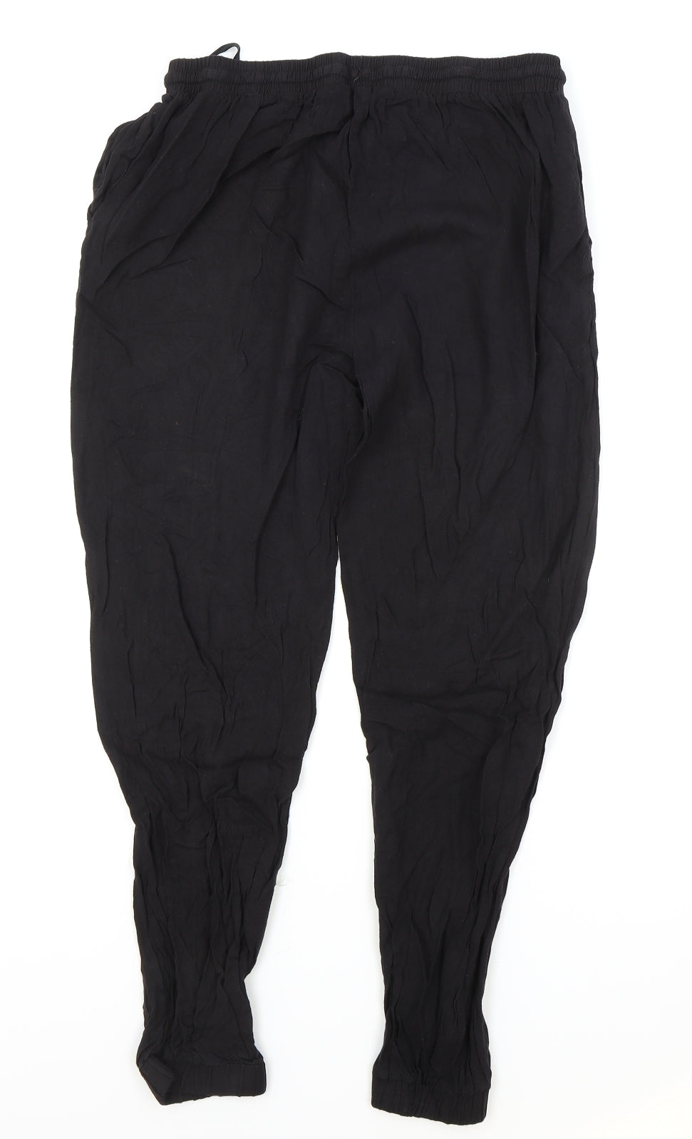 Womens UK Size 12 New Look Regular Fit Bloomer Black Trousers