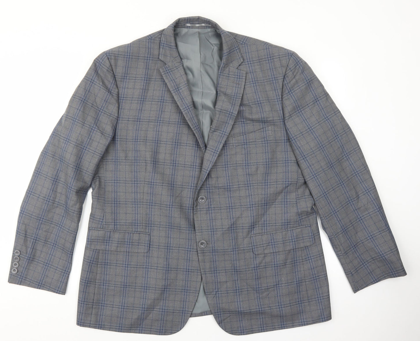 Mens UK Size S British Tailor Regular Grey Suit Jacket