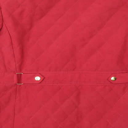 Womens UK Size 16 Isle Red Military Jacket