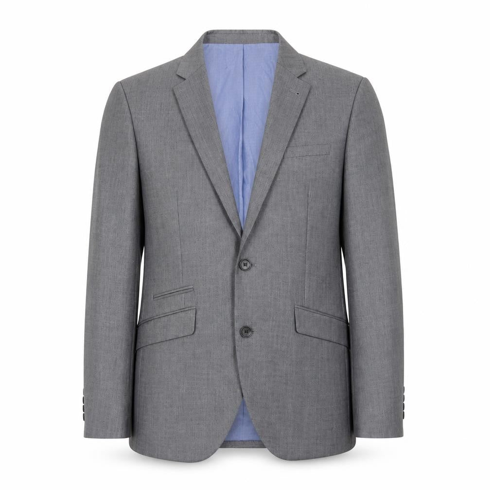 Cedarwood State Mens Grey Polyester Jacket Suit Jacket Size S
