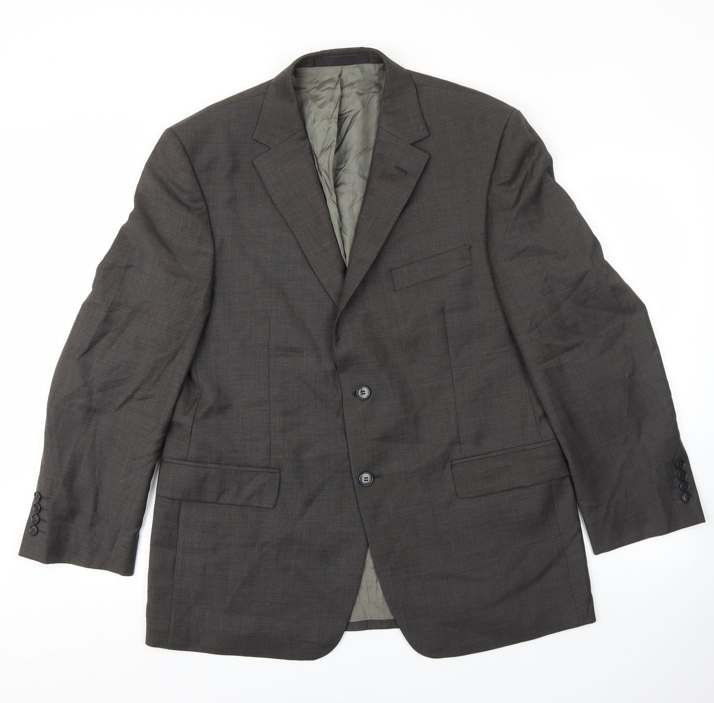 Mens UK Size 42 Marks and Spencer Regular Grey Suit Jacket