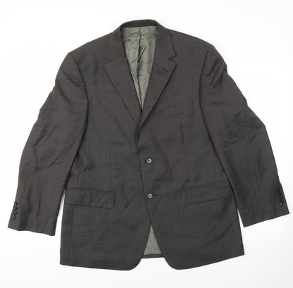 Mens UK Size 42 Marks and Spencer Regular Grey Suit Jacket