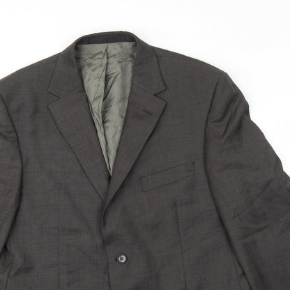 Mens UK Size 42 Marks and Spencer Regular Grey Suit Jacket