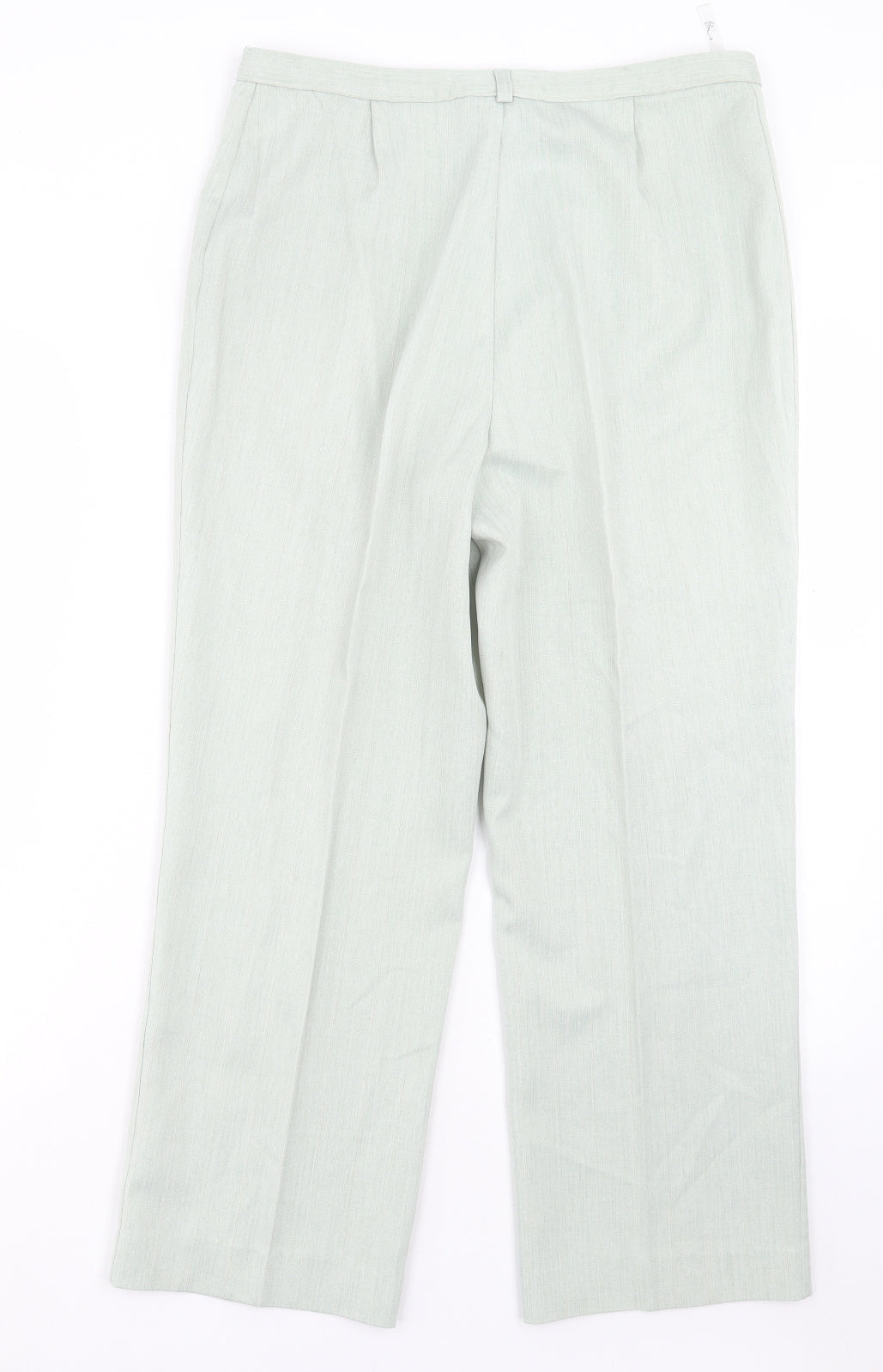 Womens UK Size 12 BHS Regular Fit  Green Trousers