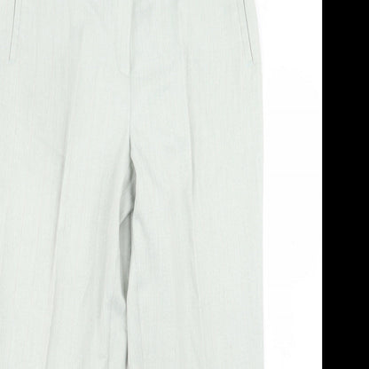 Womens UK Size 12 BHS Regular Fit  Green Trousers