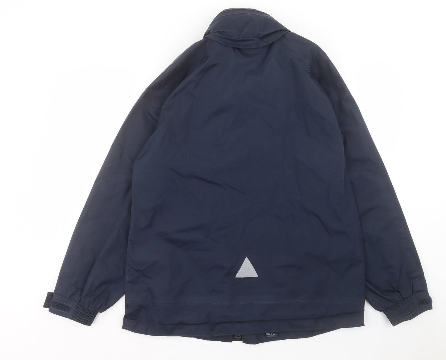 Mens UK Size S Result Blue Windbreaker Coat