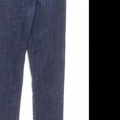 Gap Womens Blue Cotton Skinny Jeans Size 30 in L28 in Regular Button