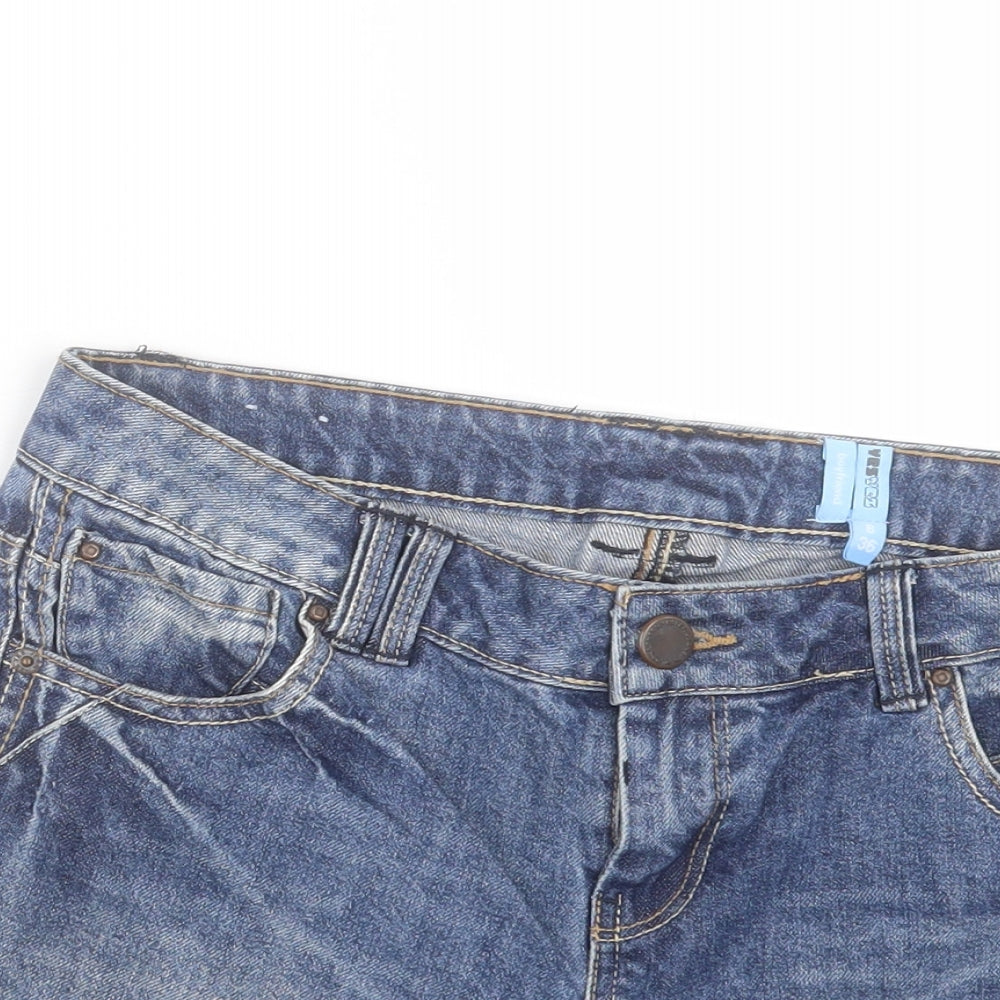 Womens UK Size 8 YESYES Regular Fit Boyfriend Shorts