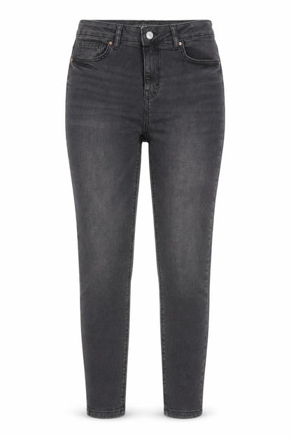 Womens UK Size 10 Denim & Co. Regular Fit Skinny Black Jeans