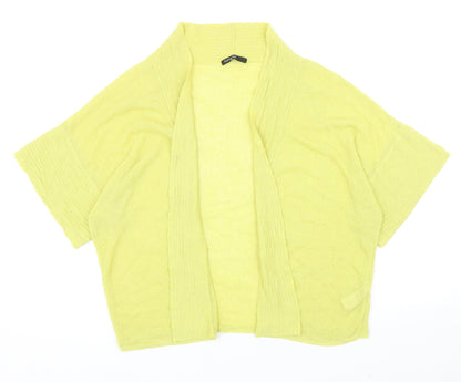 Autograph Womens Green V-Neck Viscose Cardigan Jumper Size 20