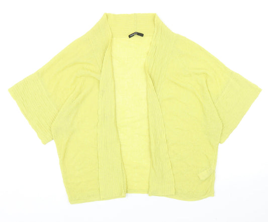 Autograph Womens Green V-Neck Viscose Cardigan Jumper Size 20