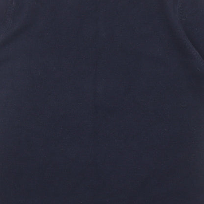 BHS Womens Blue Round Neck Acrylic Pullover Jumper Size 12