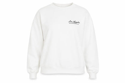 Womens UK Size 2XS Pull&Bear White Pullover Sweatshirt