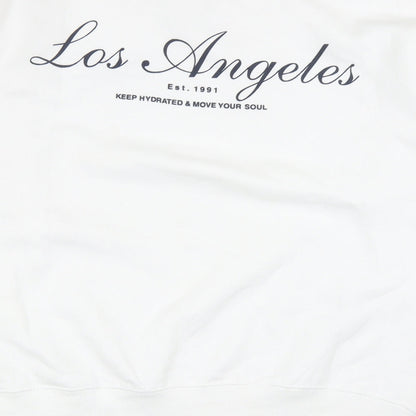 Womens UK Size 2XS Pull&Bear White Pullover Sweatshirt