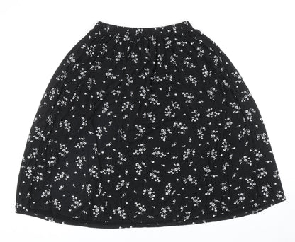 Womens UK Size 2XL Preworn Swing Jersey Skirt