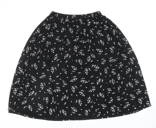 Womens UK Size 2XL Preworn Swing Jersey Skirt