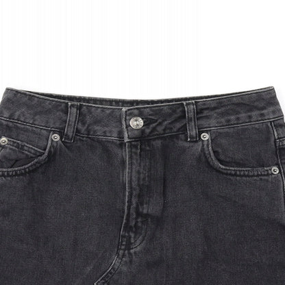 Womens UK Size 8 Topshop Mini Denim Skirt