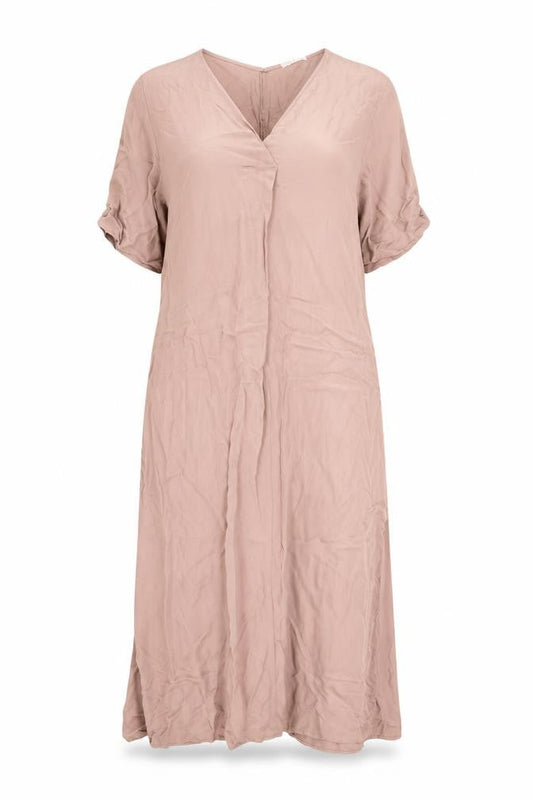 Oysho Womens Pink Viscose A-Line Size S V-Neck Pullover