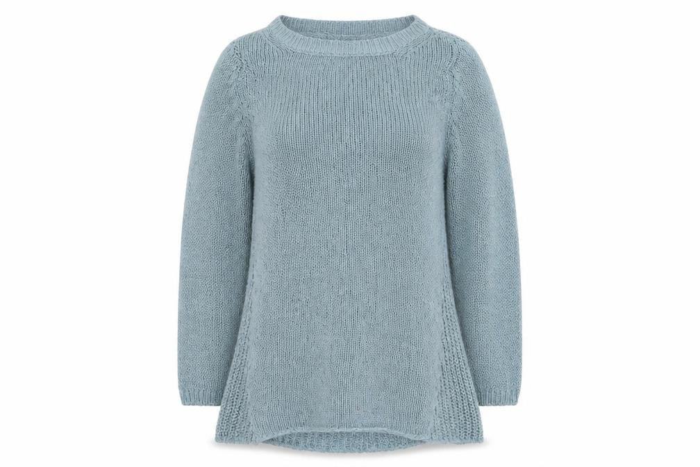 Womens UK Size 12 Marks and Spencer Blue Pullover Jumper
