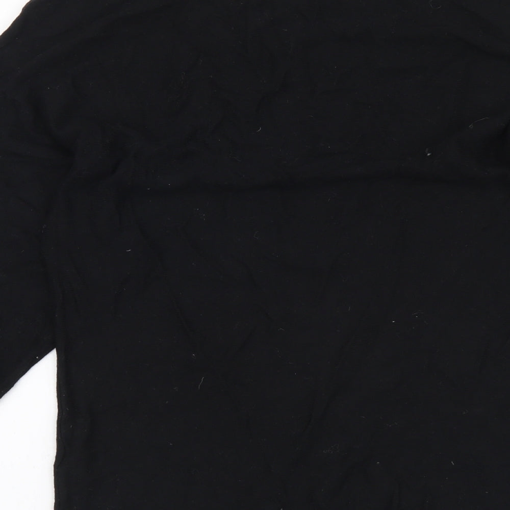 Womens UK Size S Monsoon Black Pullover Jumper