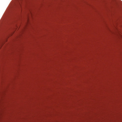 Womens UK Size 16 Marks and Spencer Brown Pullover Jumper