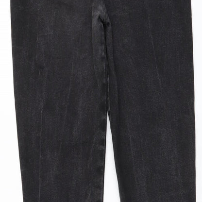Enimon Womens Grey Cotton Jegging Leggings Size L L29 in
