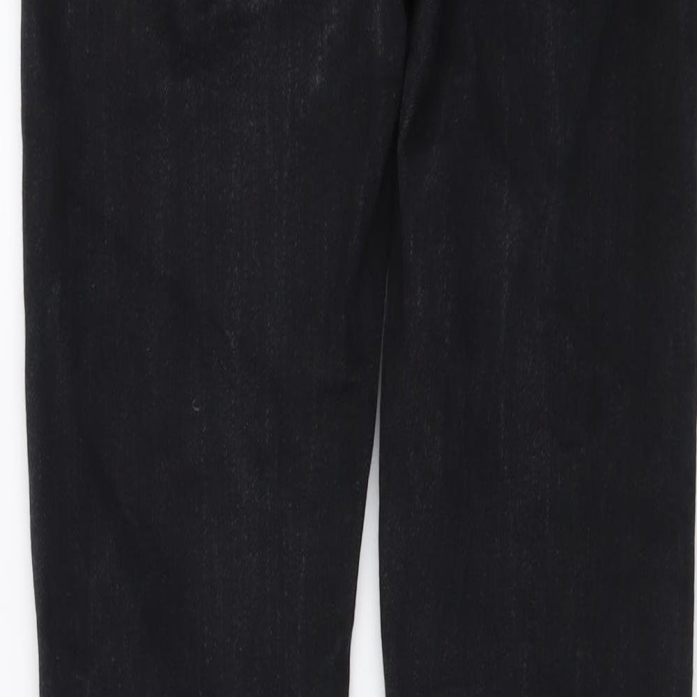 Womens UK Size 28 in Preworn Regular Fit Skinny Black Jeans