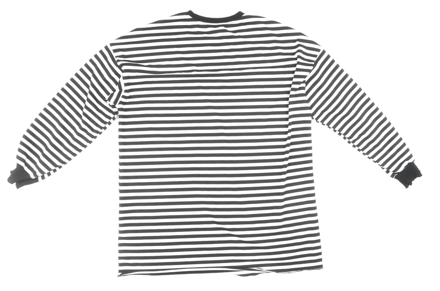 SheIn Womens Multicoloured Striped Polyester Pullover Sweatshirt Size M Pullover