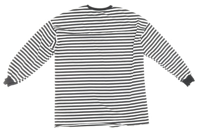 SheIn Womens Multicoloured Striped Polyester Pullover Sweatshirt Size M Pullover