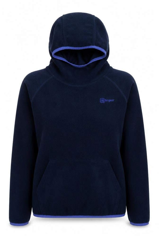 Womens UK Size 8 Hi Gear Blue Pullover Hoodie