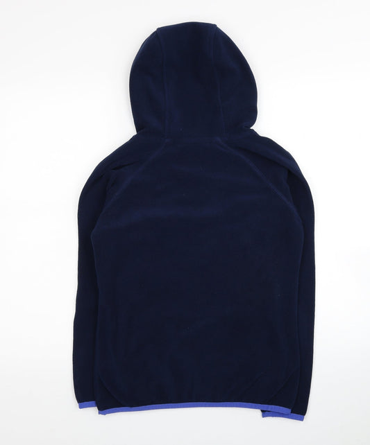 Womens UK Size 8 Hi Gear Blue Pullover Hoodie