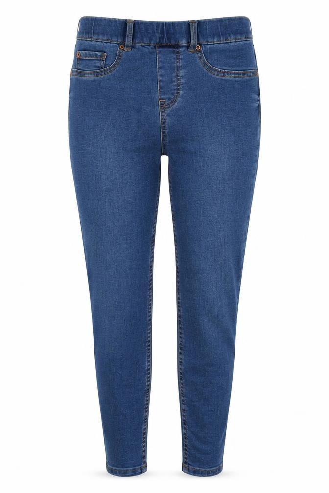 Womens UK Size 8 New Look Regular Fit Jegging Blue Jeans