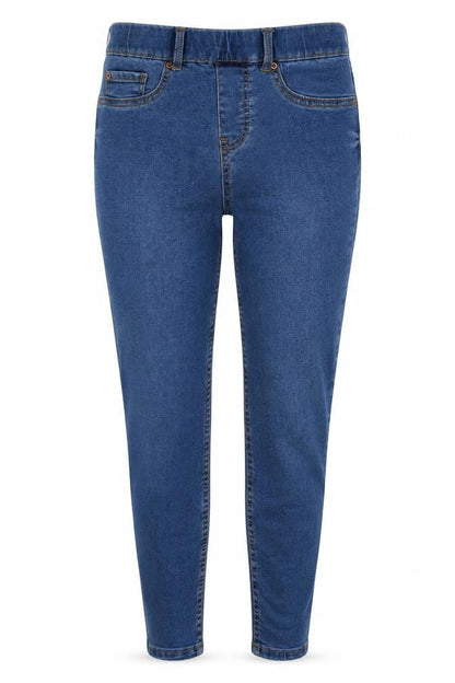 Womens UK Size 8 New Look Regular Fit Jegging Blue Jeans
