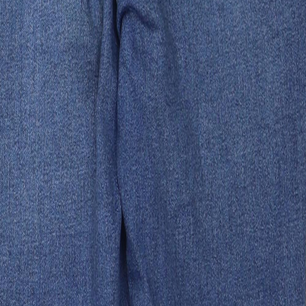 New Look Womens Blue Cotton Jegging Jeans Size 8 L24 in Regular