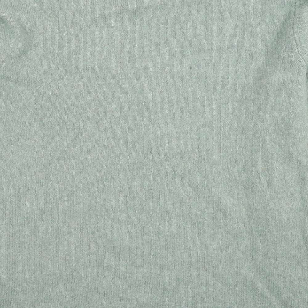 Womens UK Size M Springfield Green Pullover Jumper