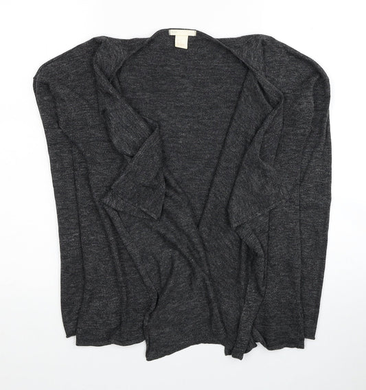 Womens UK Size XS H&M Grey Cardigan Jumper