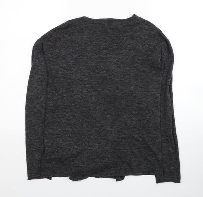 Womens UK Size XS H&M Grey Cardigan Jumper