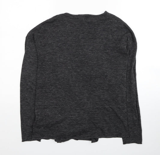 Womens UK Size XS H&M Grey Cardigan Jumper