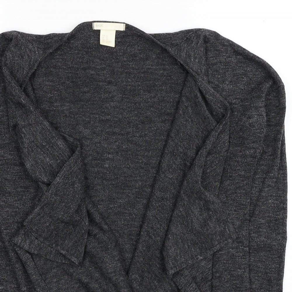 Womens UK Size XS H&M Grey Cardigan Jumper