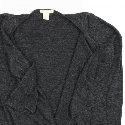 Womens UK Size XS H&M Grey Cardigan Jumper