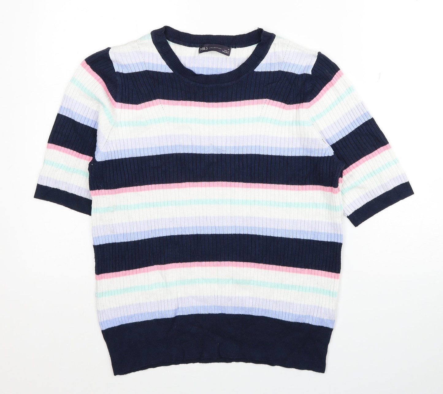 Womens UK Size 16 Garfield & Marks Multicoloured Pullover Jumper