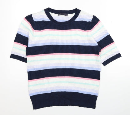 Womens UK Size 16 Garfield & Marks Multicoloured Pullover Jumper