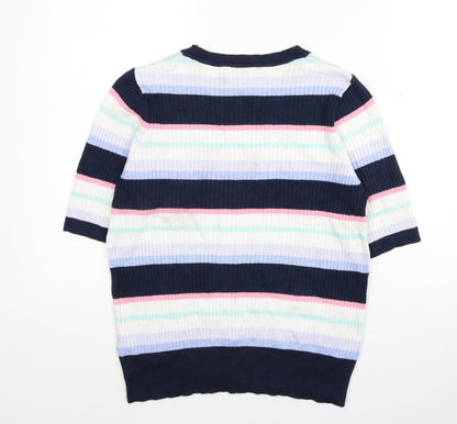 Womens UK Size 16 Garfield & Marks Multicoloured Pullover Jumper