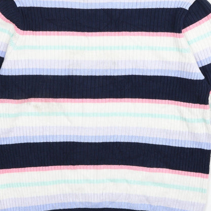 Womens UK Size 16 Garfield & Marks Multicoloured Pullover Jumper