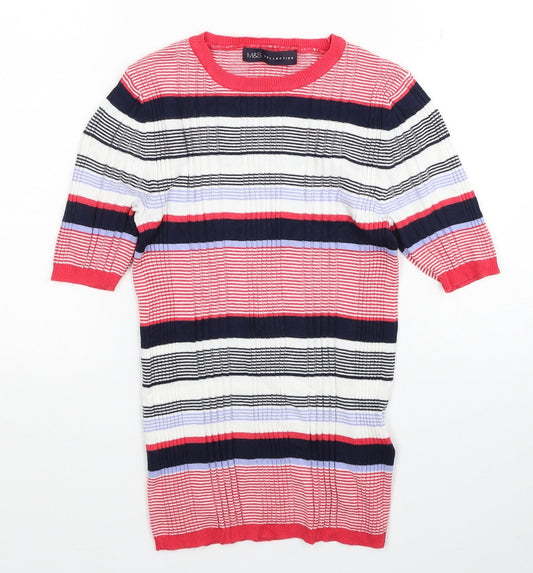 Womens UK Size 6 Marks and Spencer Multicoloured Pullover Jumper