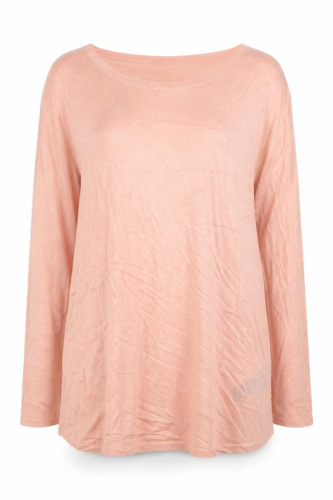 Womens UK Size S H&M Pink Tunic Jumper