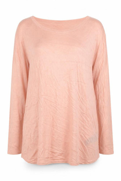 Womens UK Size S H&M Pink Tunic Jumper