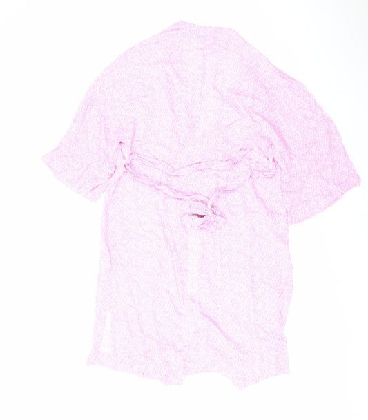 Womens UK Size 10 Marks and Spencer Pink Kimono Coat