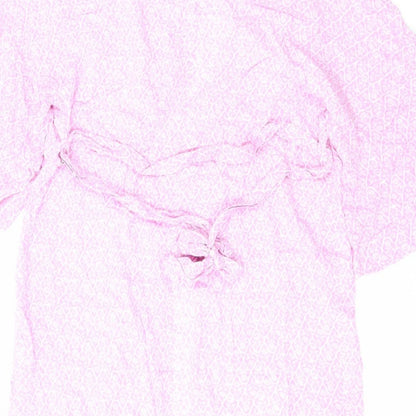 Womens UK Size 10 Marks and Spencer Pink Kimono Coat